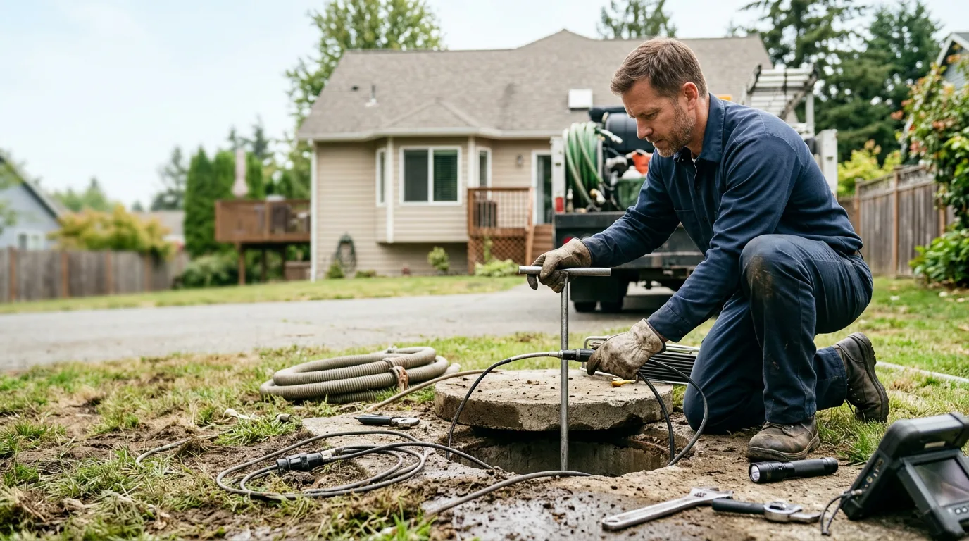 Septic Tank Pumping in Gandeeville, WV